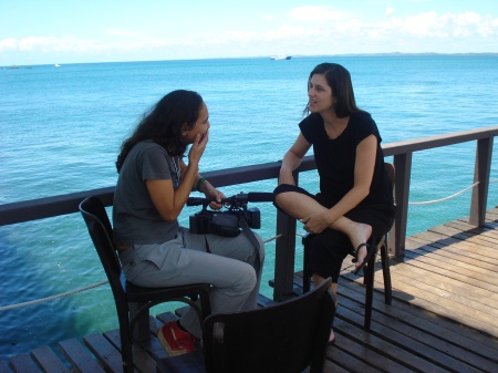 Silvana Rezende e Jana conversam sobre a entrevista